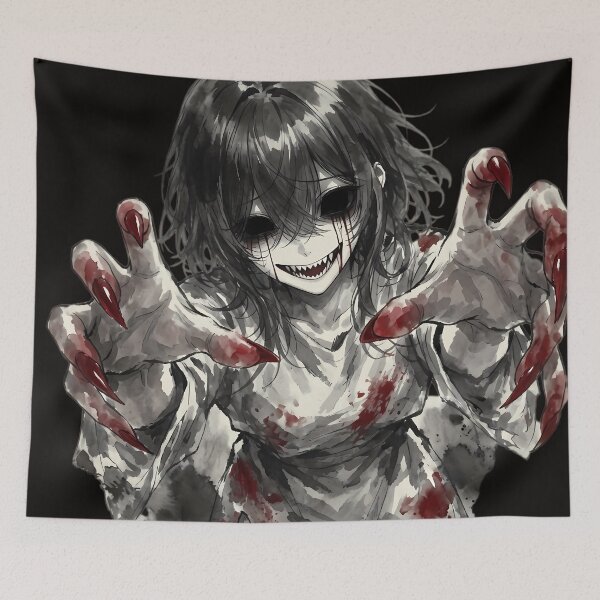 Item preview, Bloodstained Wraith - Urban Legend Horror Anime designed and sold by HezeOtakuArt.
