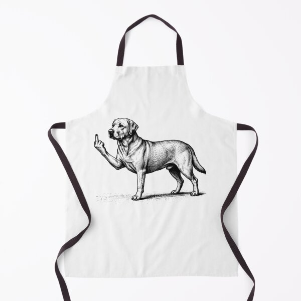 Item preview, Funny Labrador Dog Midle Finger Meme designed and sold by Hedoraxe.