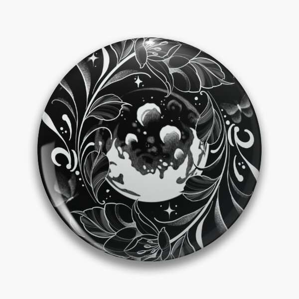 Item preview, Moon flowers vintage white designed and sold by 7Delamancha.