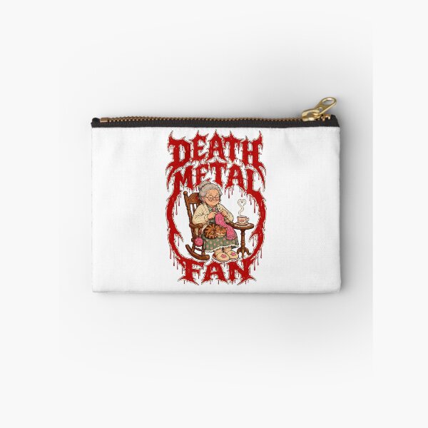 Item preview, Death Metal Fan Funny Knitting Grandma designed and sold by soondoock.