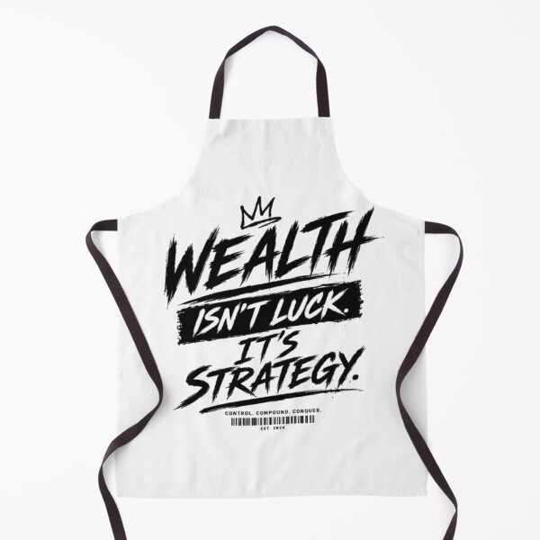 Item preview, Wealth Is Not Luck, It Is Strategy – Entrepreneur Mindset Quote designed and sold by littlestore.