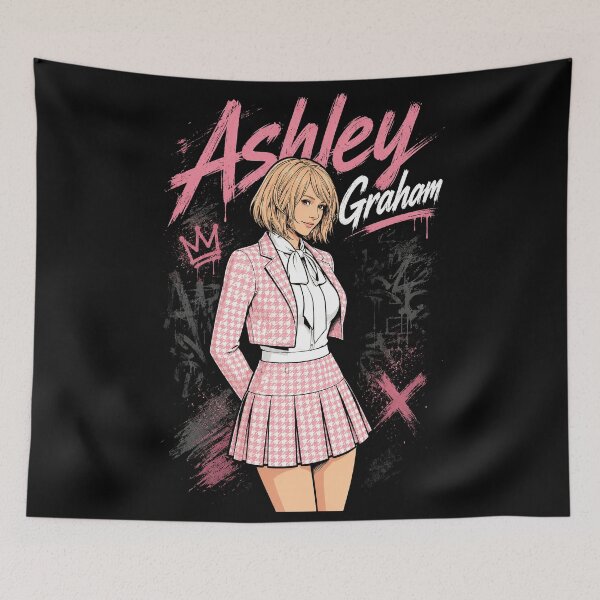Item preview, Pink Ashley Graham - Resident Evil designed and sold by mussopizza.