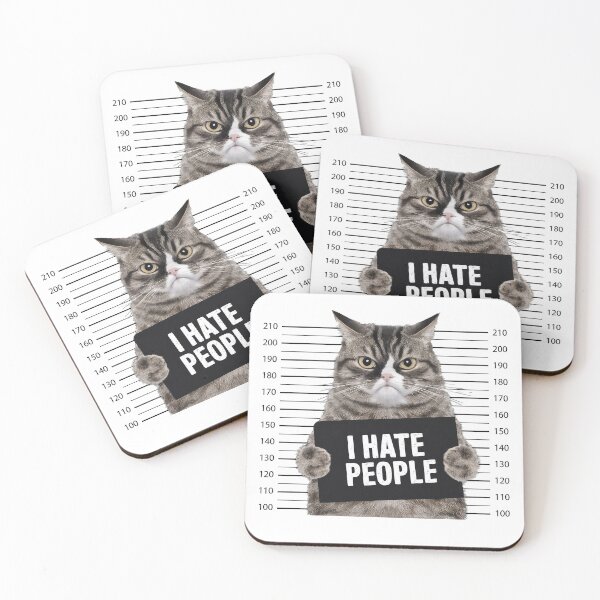 Item preview, I hate people designed and sold by Tiny-Love ⭐⭐⭐⭐⭐.