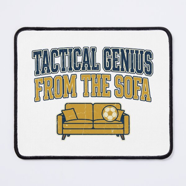 Item preview, Tactical Genius From The Sofa — Funny Soccer Football Fan Tee designed and sold by HOLOPEELS.