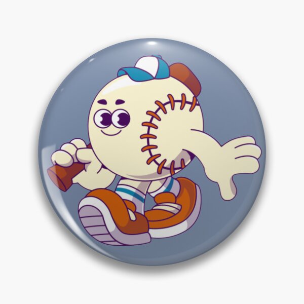 Item preview, Baseball Retro Cartoon Character designed and sold by Spring Things.