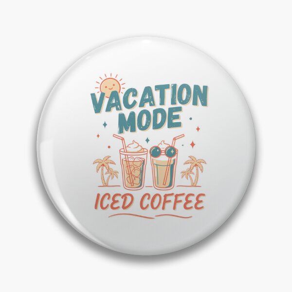 Item preview, Iced coffee and sun - Coffee and sunshine - Coffee lover -  Trendy summer - Summer graphic - Sunshine Vacation - Summer vibes - Summer travel - Iced coffee season designed and sold by JansenGS.