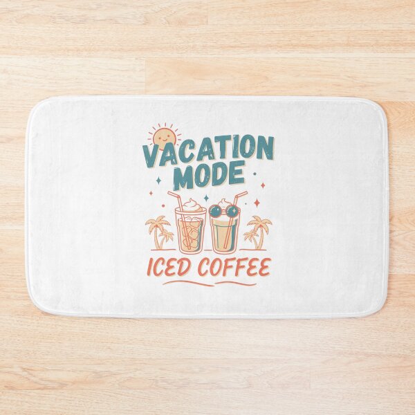 Item preview, Iced coffee and sun - Coffee and sunshine - Coffee lover -  Trendy summer - Summer graphic - Sunshine Vacation - Summer vibes - Summer travel - Iced coffee season designed and sold by JansenGS.