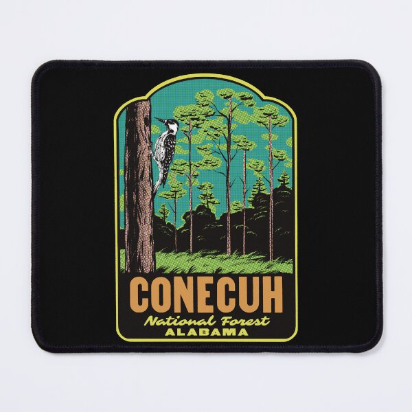 Item preview, Conecuh National Forest Alabama Retro designed and sold by HalpinDesign.
