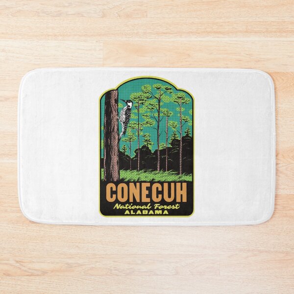 Item preview, Conecuh National Forest Alabama Retro designed and sold by HalpinDesign.