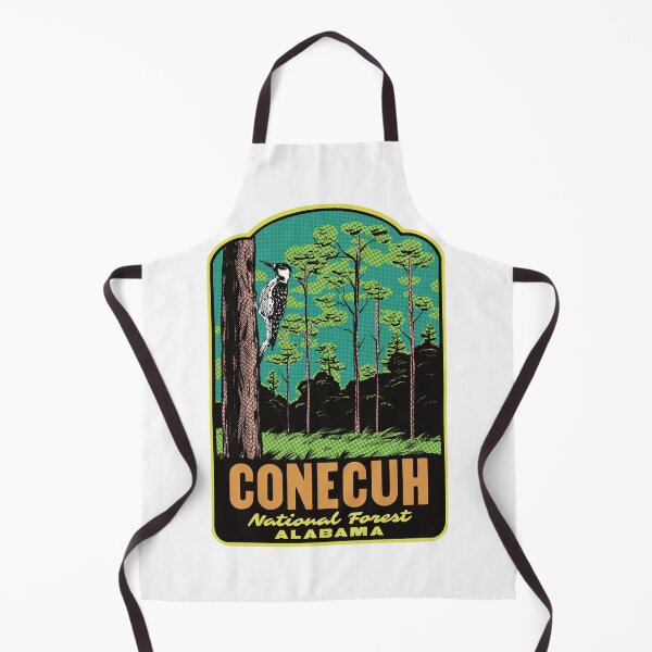 Item preview, Conecuh National Forest Alabama Retro designed and sold by HalpinDesign.
