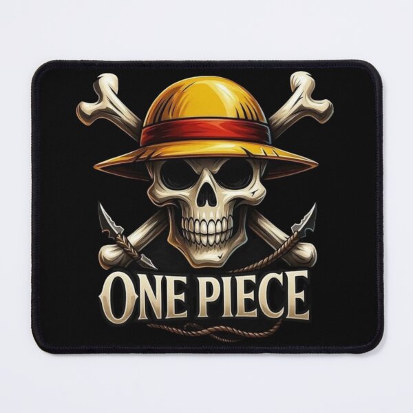 Item preview, One Piece Straw Hat Pirate Skull Jolly Roger designed and sold by Metal BOY.