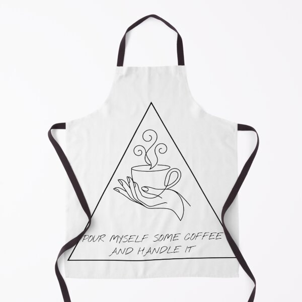 Item preview, Minimalist Coffee Line Art Triangle Geometric designed and sold by Sabsll.