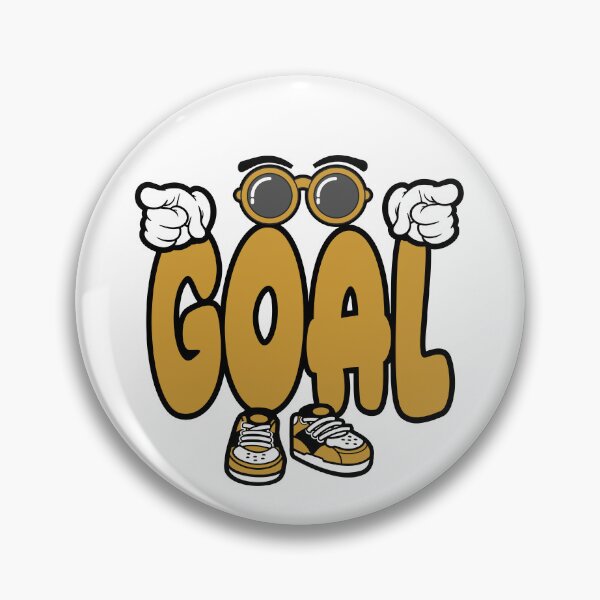 Item preview, Goal - SPORTS Cartoon Character Bold Retro designed and sold by NFTWords.