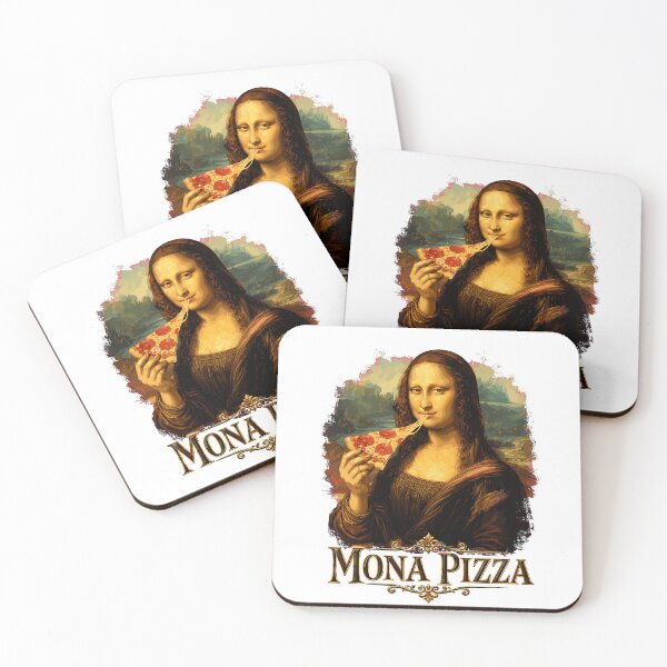 Item preview, Mona Pizza Funny Italian Food designed and sold by soondoock.