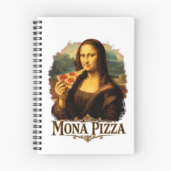 Item preview, Mona Pizza Funny Italian Food designed and sold by soondoock.