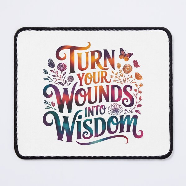 Item preview, Turn your wounds into wisdom designed and sold by nimmitrends.