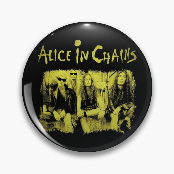 Item preview, Alice in Chains Yellow Vintage Grunge Rock Band designed and sold by Dtyahas.