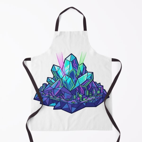 Item preview, Glowing Crystal Cluster Illustration designed and sold by DailySparks.