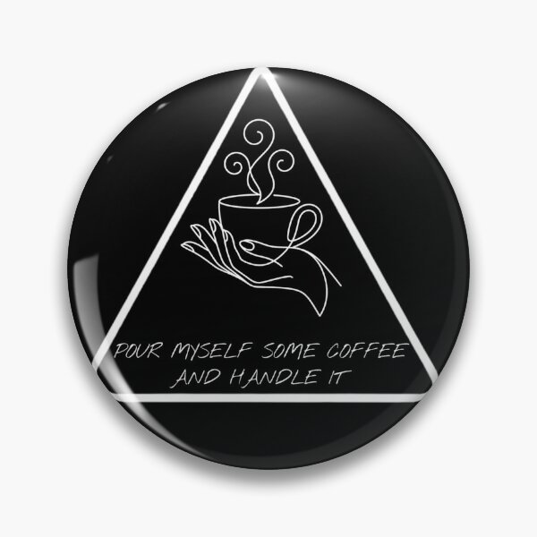 Artikelvorschau, Minimalistischer Kaffee Line Art Dreieck Geometric entworfen und verkauft von Sabsll.
