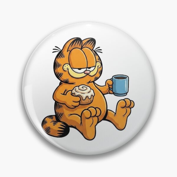Item preview, Funny Lazy Cat Vintage Cartoon Aesthetic Cute Orange Kitty Illustration designed and sold by Charonde.