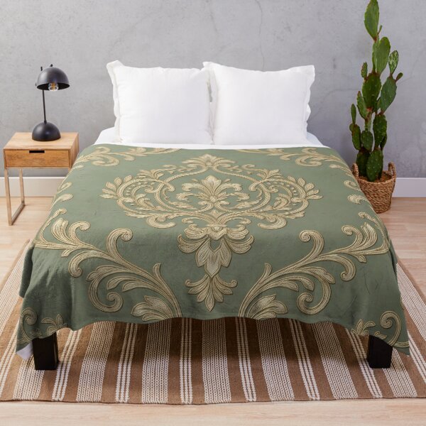 Item preview, Africa Pattern Botanical Floral Marine Farmhouse Textile designed and sold by ART ATTACK ZONE.