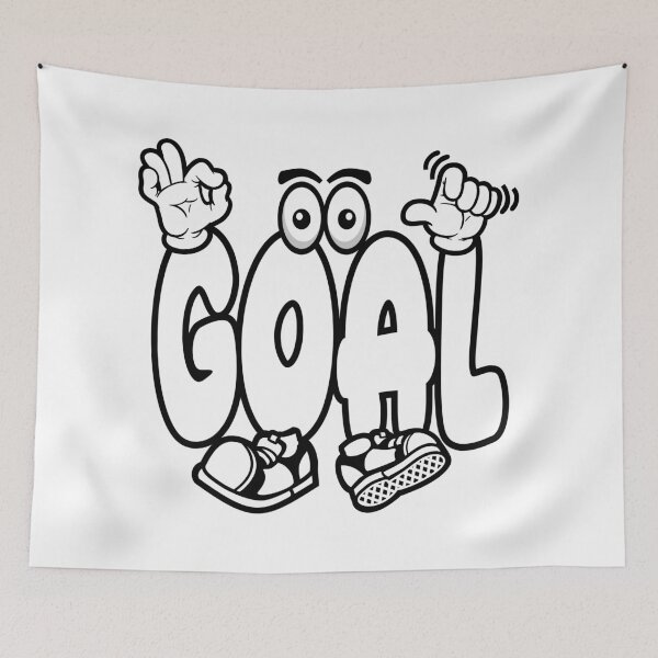Item preview, Goal - SPORTS Comic Character Bold urban designed and sold by NFTWords.