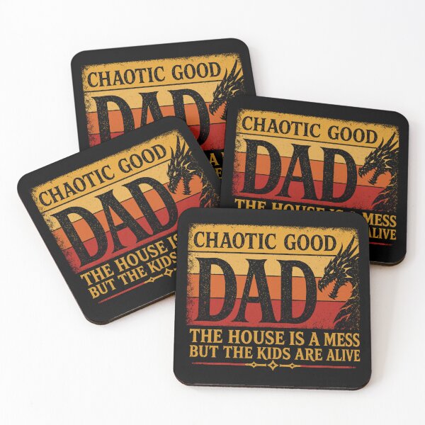 Item preview, Chaotic Good Dad The House is A Mess But The Kids are Alive designed and sold by Artifyo.