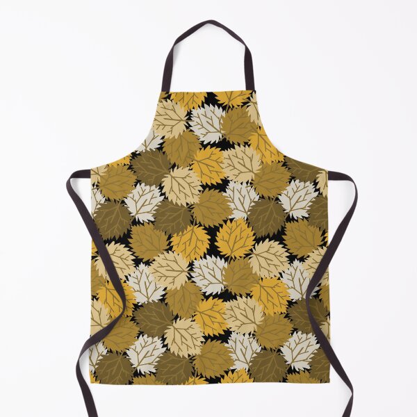 Item preview, Seamless Autumn Leaf Pattern in Warm Yellow and Brown designed and sold by PowerAntShop.