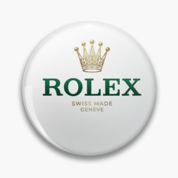 Item preview, Luxury Rolex Crown Logo | Premium Swiss Made Genève Design | Elegant Green & Gold Branding designed and sold by AdityaShop18.