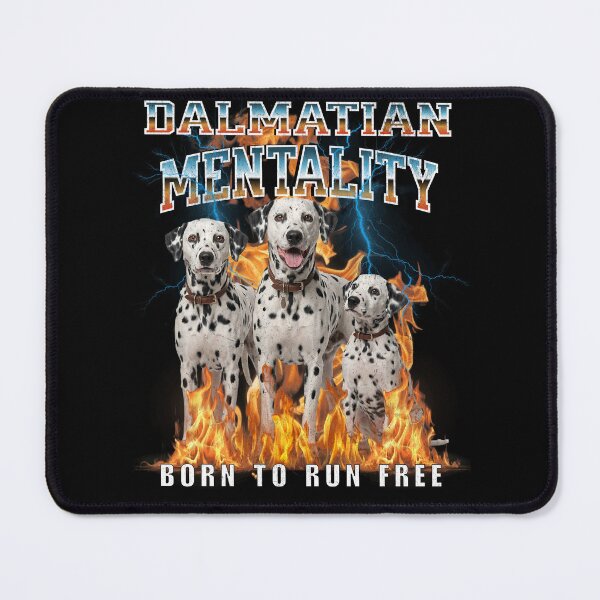Item preview, Dalmatian Mentality Born To Run Free – Spotted Dog Breed Gift designed and sold by HoshisWorld2018.