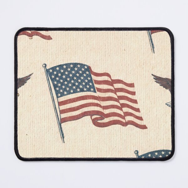 Item preview, United States America Eagle Flag Pride Retro designed and sold by ART ATTACK ZONE.