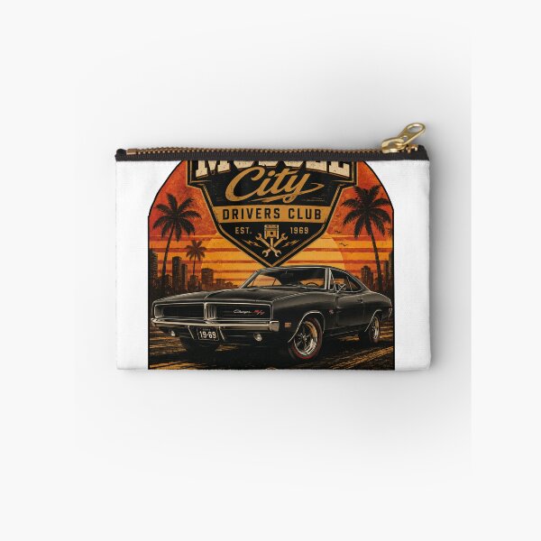 Item preview, 1969 Dodge Charger Muscle City Drivers Club Retro Muscle Car   designed and sold by Larrysamdesign.