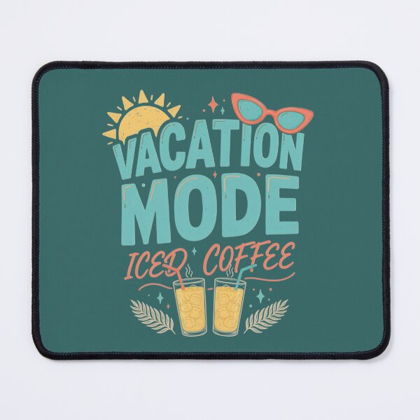 Item preview, Iced coffee and sun - Coffee and sunshine - Coffee lover - Trendy summer - Summer graphic - Sunshine Vacation - Summer vibes - Summer travel - Iced coffee season designed and sold by JansenGS.