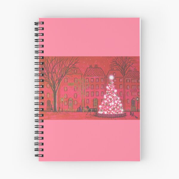 Item preview, Vintage Christmas Town Square designed and sold by collageDP.
