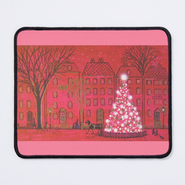 Item preview, Vintage Christmas Town Square designed and sold by collageDP.
