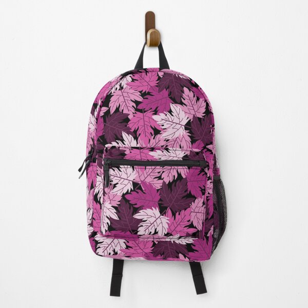 Item preview, Seamless Pattern of Vibrant Purple and Pink Maple Leaves designed and sold by PowerAntShop.