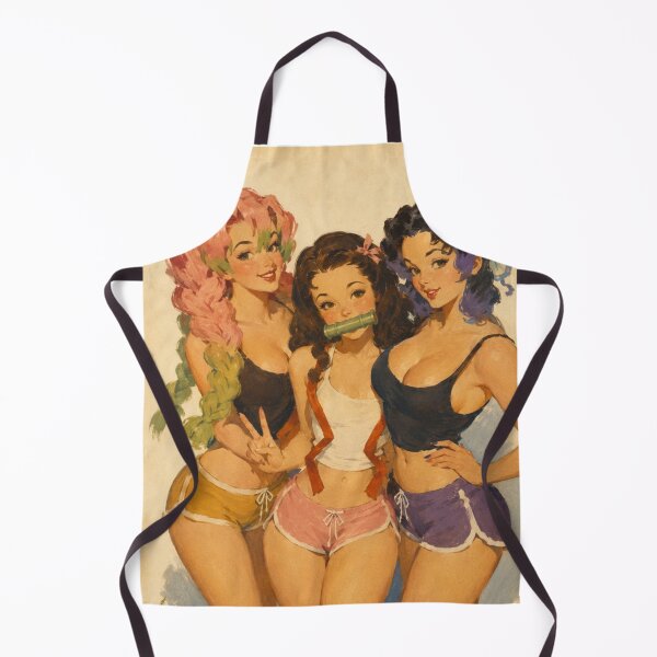 Item preview, Vintage Demon Hunt Pinup Trio designed and sold by Cosplayvintage.
