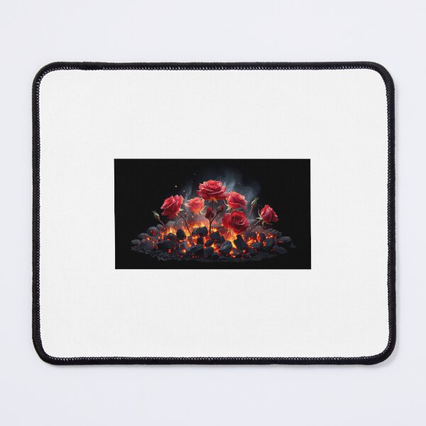 Item preview, Roses blooming on glowing coals. designed and sold by MaikelAnsip.