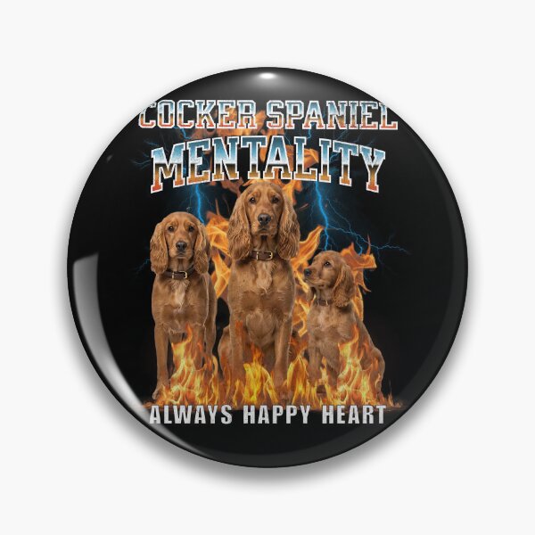 Item preview, Cocker Spaniel Mentality Always Happy Heart – Joyful Breed Gift designed and sold by HoshisWorld2018.