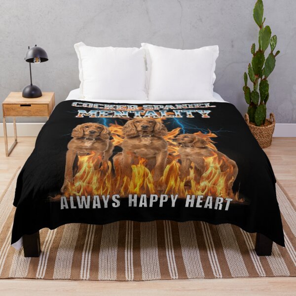 Item preview, Cocker Spaniel Mentality Always Happy Heart – Joyful Breed Gift designed and sold by HoshisWorld2018.