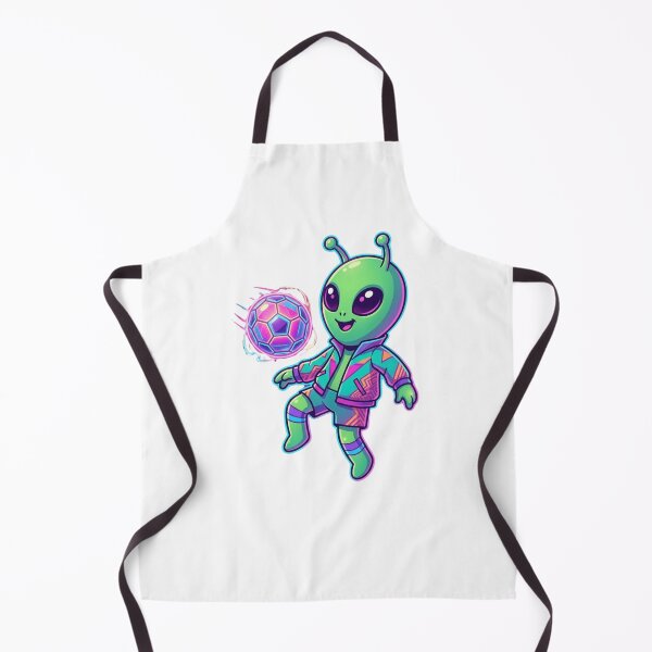 Item preview, Cute Alien Vaporwave Cosmic Soccer Player designed and sold by EchoPrint Co..