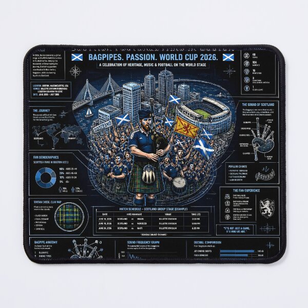 Item preview, Scotland Football Boston Blurprint designed and sold by PyxieZen.