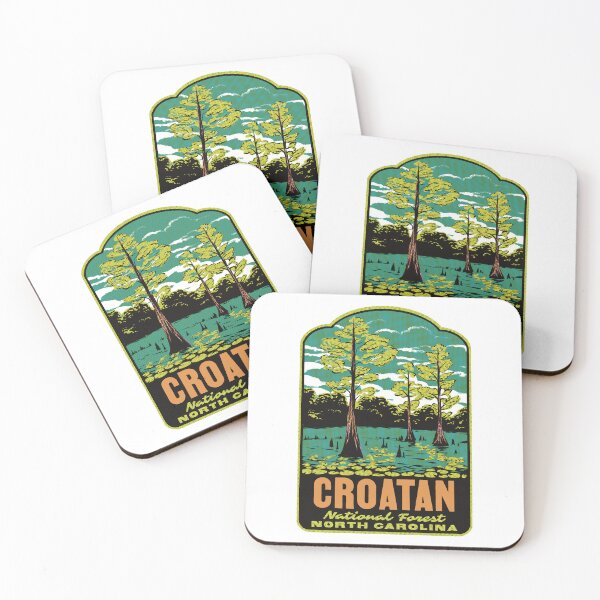 Item preview, Croatan National Forest North Carolina Retro designed and sold by HalpinDesign.
