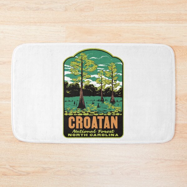 Item preview, Croatan National Forest North Carolina Retro designed and sold by HalpinDesign.