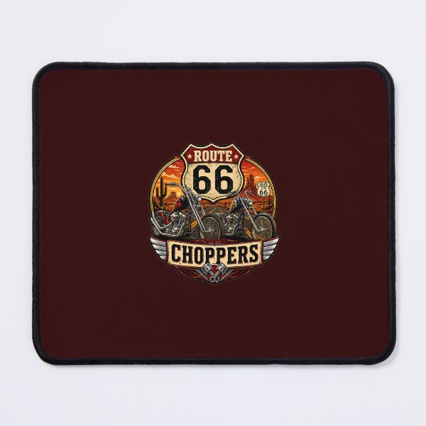 Item preview, Route 66 Choppers – Vintage Motorcycle Design designed and sold by VERYOLDROAD BY AXTON BROWNING .