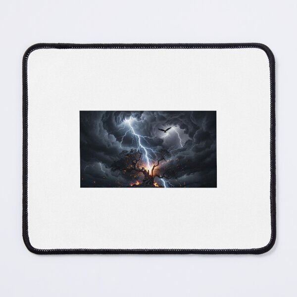 Item preview, Lightning striking a tree. designed and sold by MaikelAnsip.
