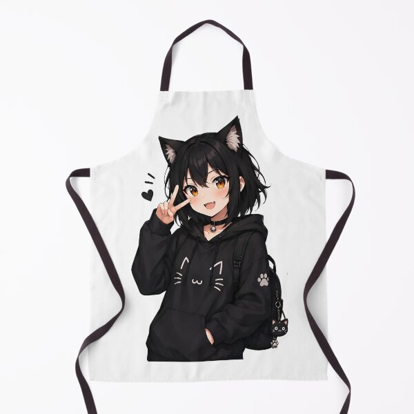 Item preview, Anime Cat Girl Kawaii Aesthetic designed and sold by Amr Siam.