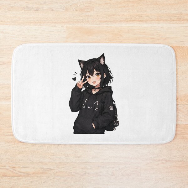 Item preview, Anime Cat Girl Kawaii Aesthetic designed and sold by Amr Siam.