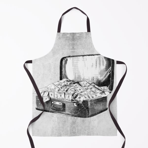 Item preview, Vintage Suitcase Full of Cash Dark Americana Crime Art designed and sold by Ghoul Enterprises.