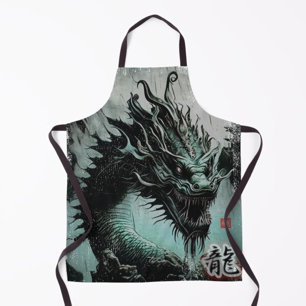 Item preview, Mystic Chinese Dragon Dark Fantasy Warrior designed and sold by Fei Long Design Hub.